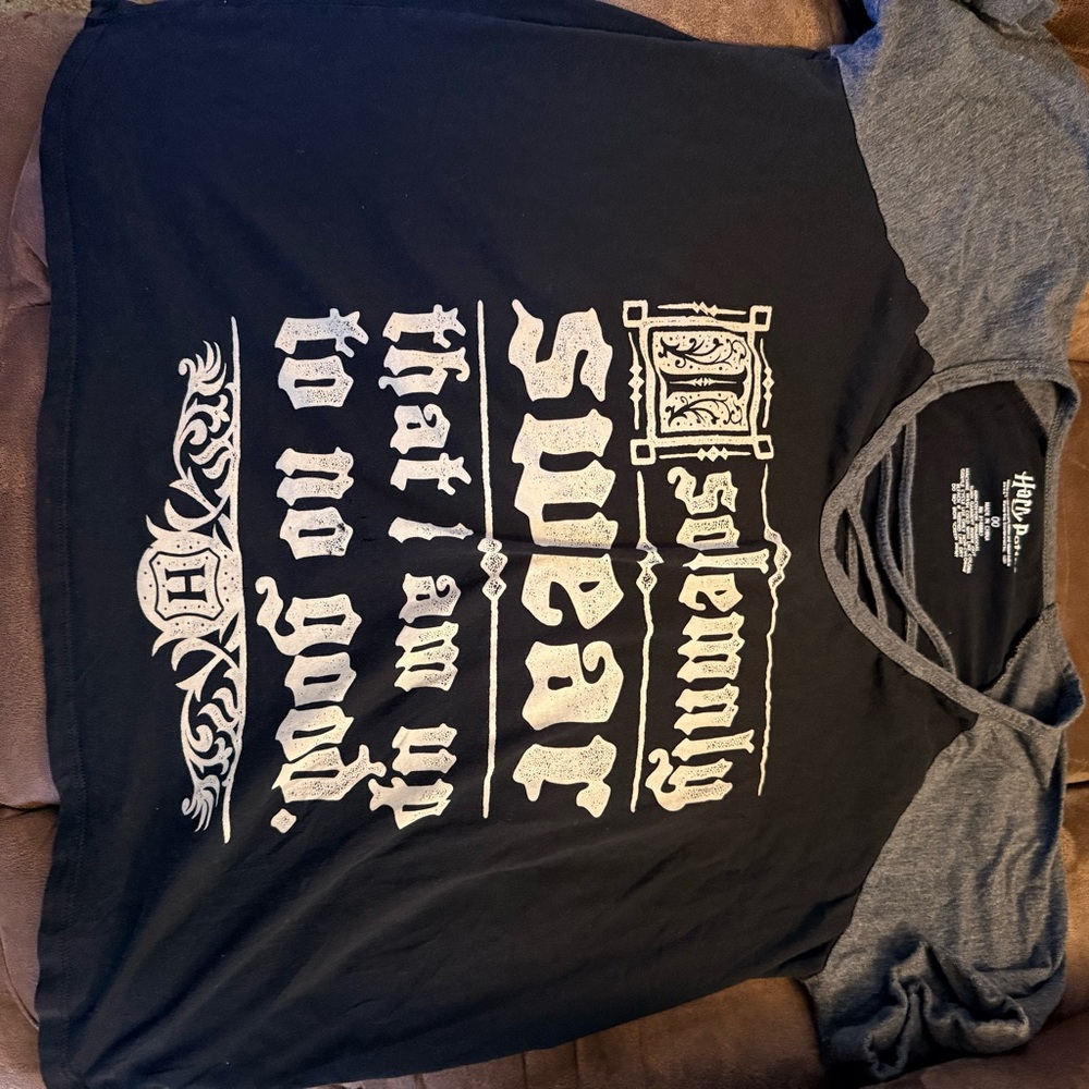 Torrid Harry Potter Solemnly Swear Strappy Graphic Tee T shirt New